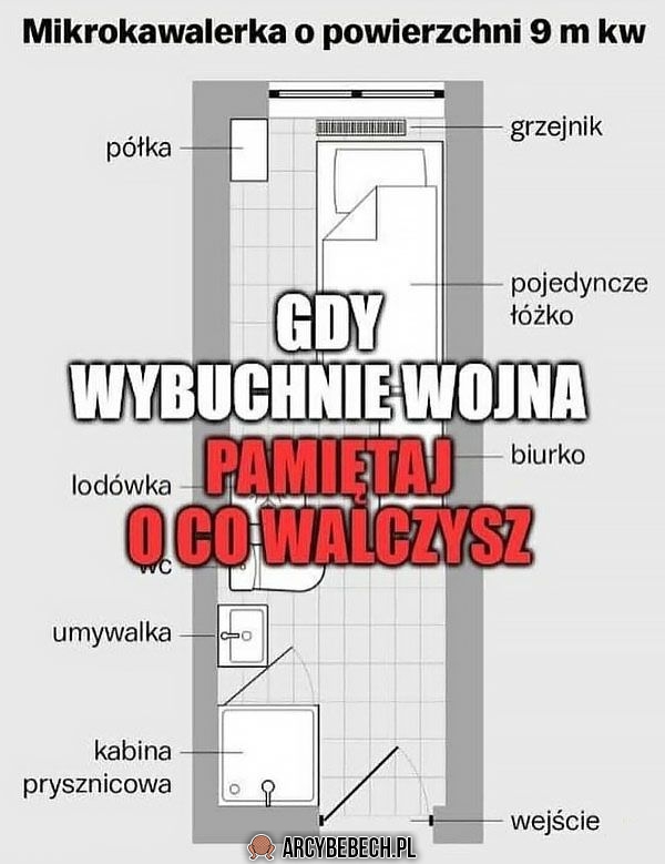 Gdy wybuchnie wojna pamiętaj o co walczysz